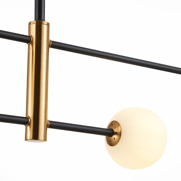 SLE220103-04 Светильник потолочный Черный, Бронза/Белый G9 4*5W ARCOLA SLE220103-04 Светильник потолочный Черный, Бронза/Белый G9 4*5W ARCOLA