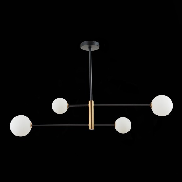SLE220103-04 Светильник потолочный Черный, Бронза/Белый G9 4*5W ARCOLA SLE220103-04 Светильник потолочный Черный, Бронза/Белый G9 4*5W ARCOLA