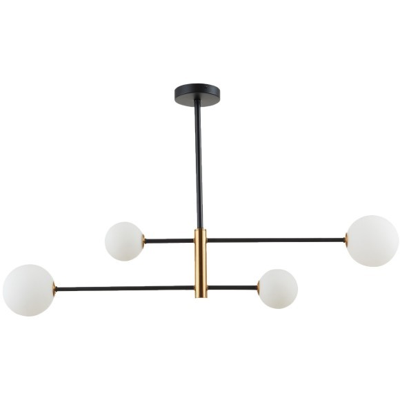 SLE220103-04 Светильник потолочный Черный, Бронза/Белый G9 4*5W ARCOLA SLE220103-04 Светильник потолочный Черный, Бронза/Белый G9 4*5W ARCOLA