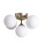 Люстра потолочная Arte Lamp A2704PL-5SG FOBOS под лампы 5xE14 60W