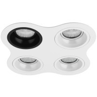 Встраиваемый светильник Lightstar D64607060606 Domino под лампы 4xGU5.3 200W
