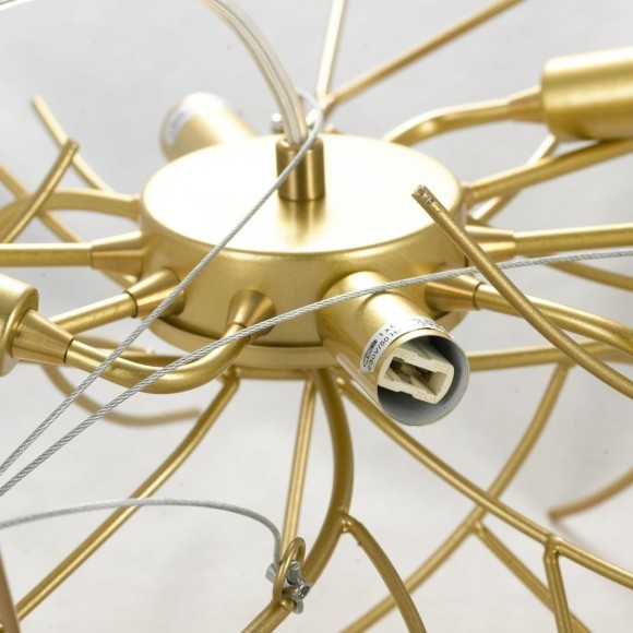 Подвесной светильник Lussole LSP-8455 Fayette IP21 под лампы 10xG9 250W Подвесной светильник Lussole LSP-8455 Fayette IP21 под лампы 10xG9 250W