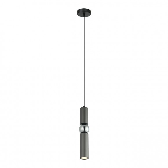 Подвесной светильник цилиндр Lussole LSP-8572 TRUMAN IP21 под лампу 1xGU10 25W