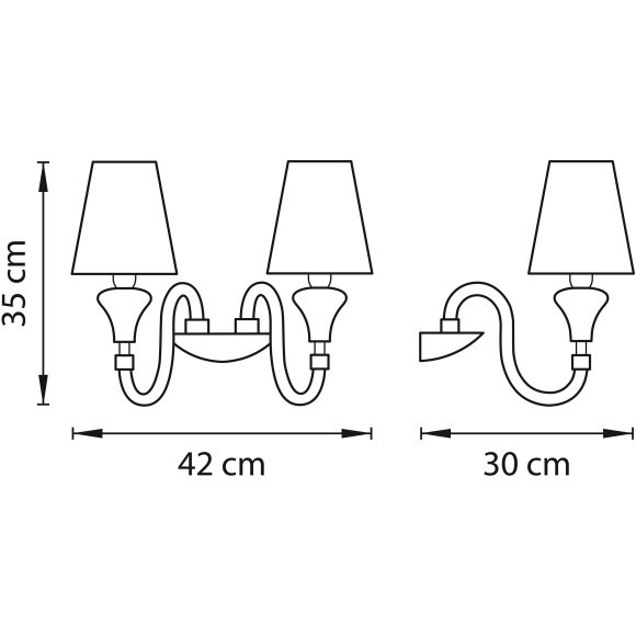 Бра Otto Lightstar 809626
