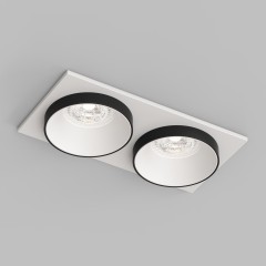 Встраиваемый светильник, IP 20, 50 Вт, GU10, Denkirs DK2422-BK