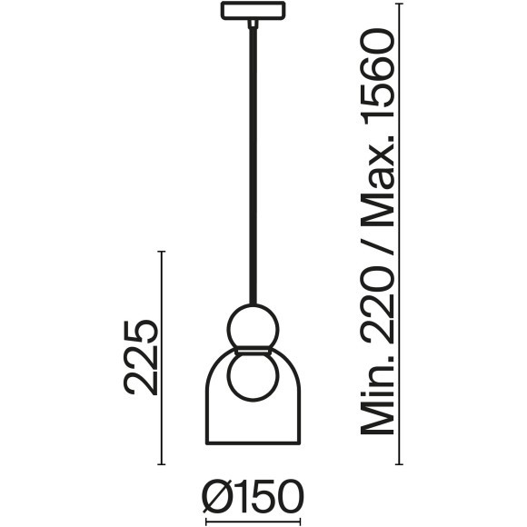 Подвесной светильник Freya FR5220PL-01CH2