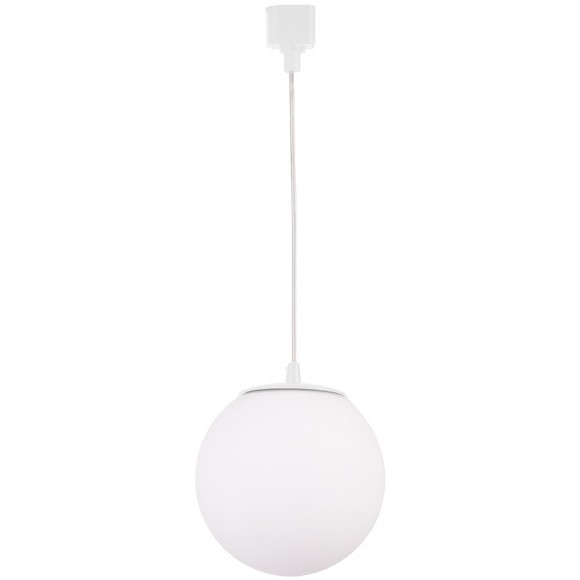 Однофазный двужильный трековый светильник Crystallux CLT 0.31 015 WH под сменную лампу Е27