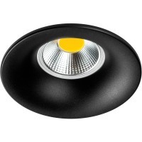 Черный встраиваемый светильник MR16/GU10/GU5.3 max 12Вт Levigo Base Lightstar 010067