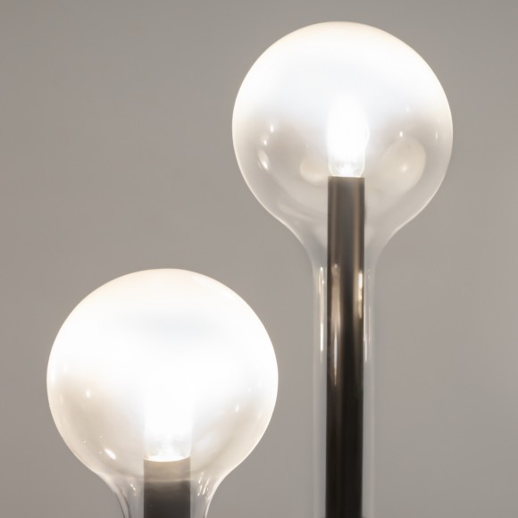 Люстра на штангах с черным основанием и прозрачными плафонами, лампы E14 6шт, Maytoni Status MOD333PL-06B1 Люстра на штангах с черным основанием и прозрачными плафонами, лампы E14 6шт, Maytoni Status MOD333PL-06B1