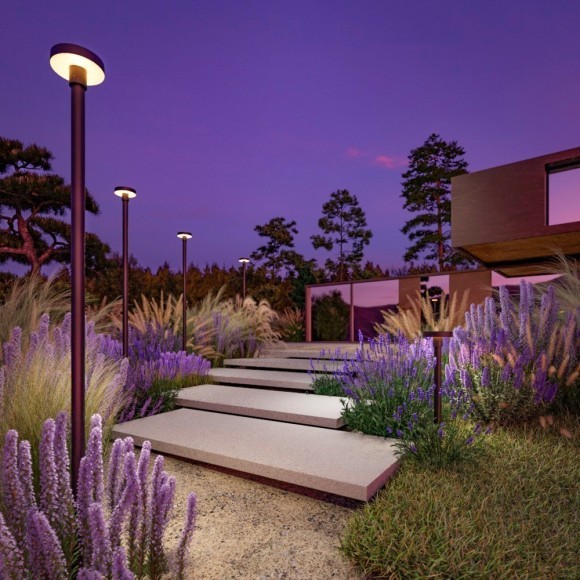 Ландшафтный светодиодный светильник (исп. только с основанием O473P-GF) 30Вт 1450лм RA80 3000К Maytoni Outdoor Katto O471H-L30GF3K