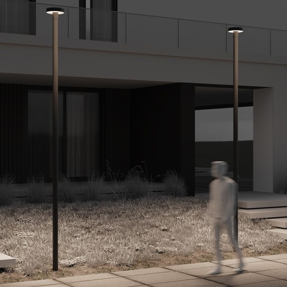 Ландшафтный светодиодный светильник (исп. только с основанием O473P-GF) 30Вт 1450лм RA80 3000К Maytoni Outdoor Katto O471H-L30GF3K