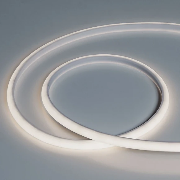 A2418013-03-6K Светодиодная лента для бани, спец. защищенности, 5м IP68 24V 14Вт/м 1000Лм/м 6000K CRI80, темп. до 100°С, Arte Lamp NEON TERMO