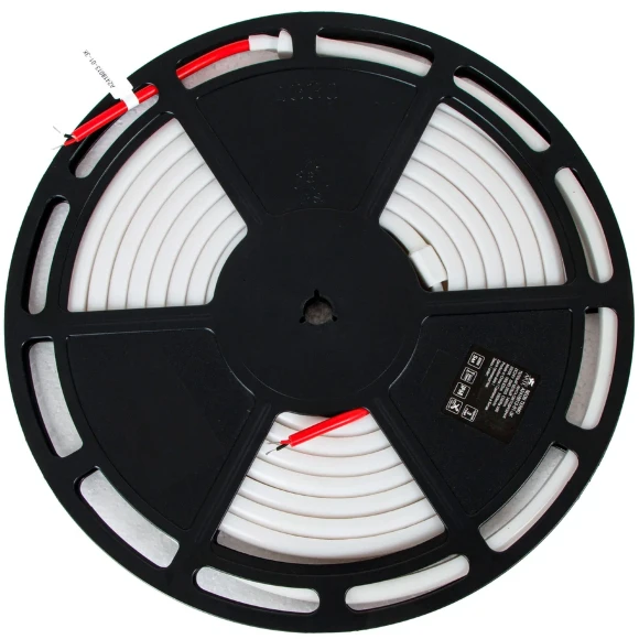 A2418013-03-6K Светодиодная лента для бани, спец. защищенности, 5м IP68 24V 14Вт/м 1000Лм/м 6000K CRI80, темп. до 100°С, Arte Lamp NEON TERMO