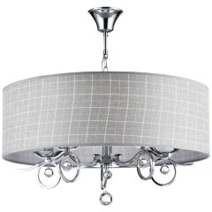 Люстра подвесная Freya FR5906-PL-05C-CH Bertrand под лампы 5xE14 40W