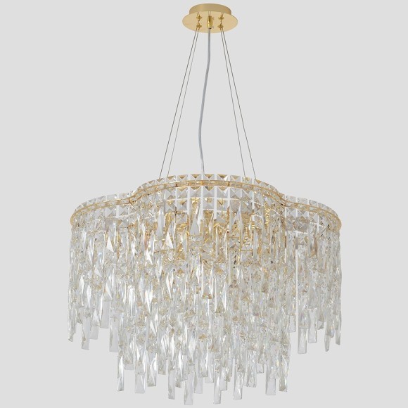Люстра Crystal Lux ABRIL SP12 GOLD 0021/312