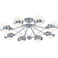 Люстра потолочная Freya FR5009CL-08CH Silvia под лампы 8xE14 60W