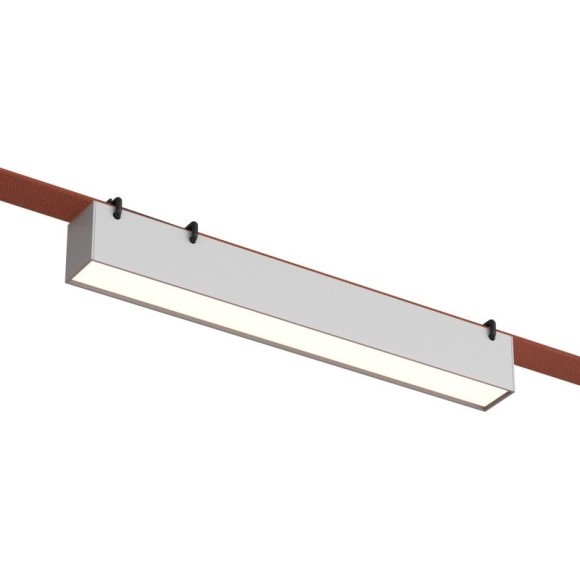 DK5674-WH Светодиодный SMART Linear светильник для трека-ремня серии Denkirs Belty 48V, 12W, RA90, 120°, 2700-6500K