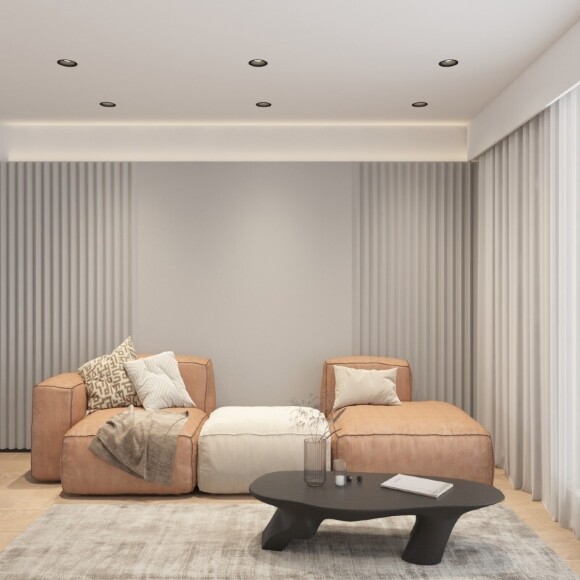 Встраиваемый светильник спот INER, до 15 Вт LED, GX53, IP20, алюминий, чёрный DK2150-BK