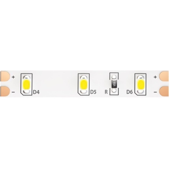 Светодиодная лента 12В 2835 4,8Вт/м 3000K 5м IP20 арт.10102