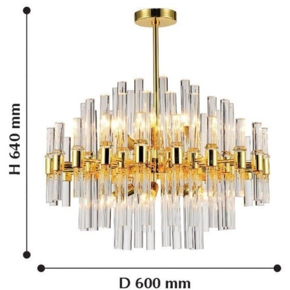 Потолочная люстра Сelebratio 2205-10P