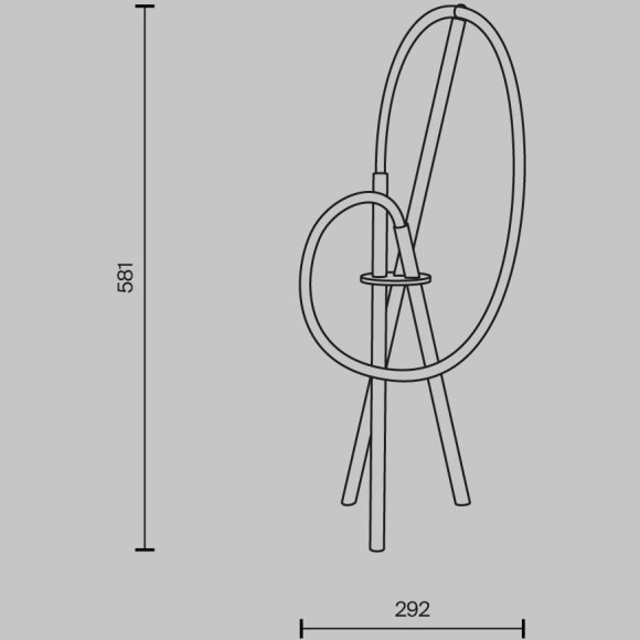 Настольный светильник Maytoni MOD369TL-L15BS3K