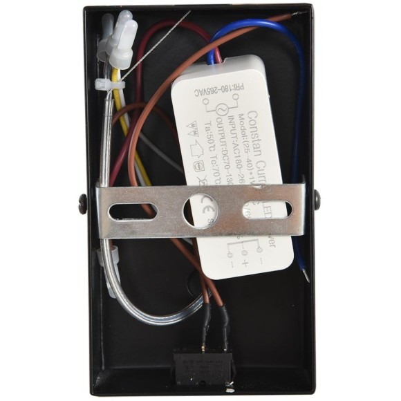 8370/15WL Настенный светильник с черным перфорированный металлическим абажуром 15Вт 650Лм 3000;4000;6000K CRI80 220V LUMION ALVA