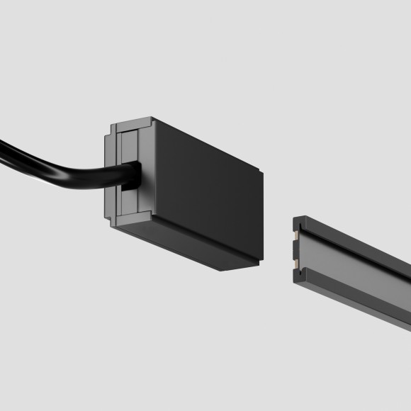 Ввод питания для гибкого шинопровода с проводом 100см Maytoni Flexity TRA200B-11B-100 Ввод питания для гибкого шинопровода с проводом 100см Maytoni Flexity TRA200B-11B-100