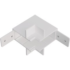Угловое соединение встраиваемое для трека под ГКЛ 12,5 мм  Teta Lightstar 505256