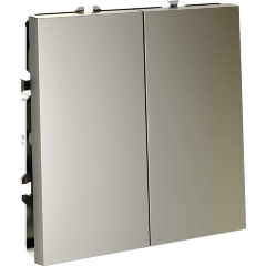 VLS020504 Перекрестный переключатель встраиваемый двухклавишный 10 ампер (2200 Ватт) шелкового цвета 10А (2200 Ватт) VOLTUM S70 (шелк) VLS020504 Перекрестный переключатель встраиваемый двухклавишный 10 ампер (2200 Ватт) шелкового цвета 10А (2200 Ватт) VOLTUM S70 (шелк)