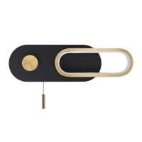 Бра Arte Lamp A2602AP-10BK LUCAS светодиодная LED 10W