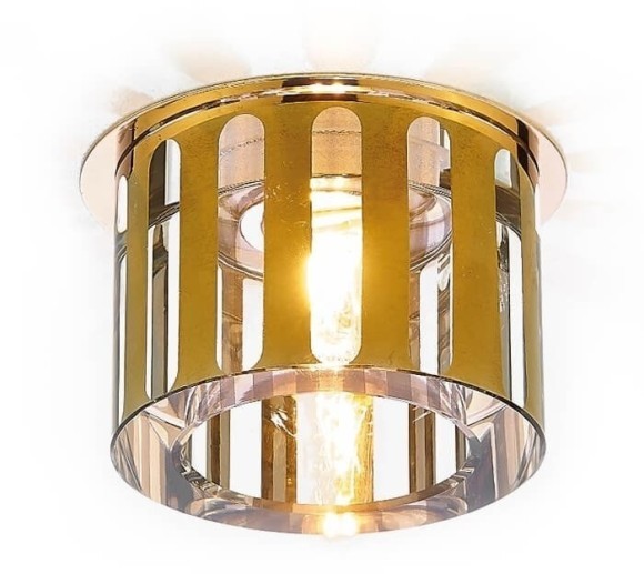 Точечный светильник Дизайн Кристальный D1014 GD