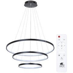 Подвесной светильник Arte lamp FRODO A2197SP-3BK Подвесной светильник Arte lamp FRODO A2197SP-3BK