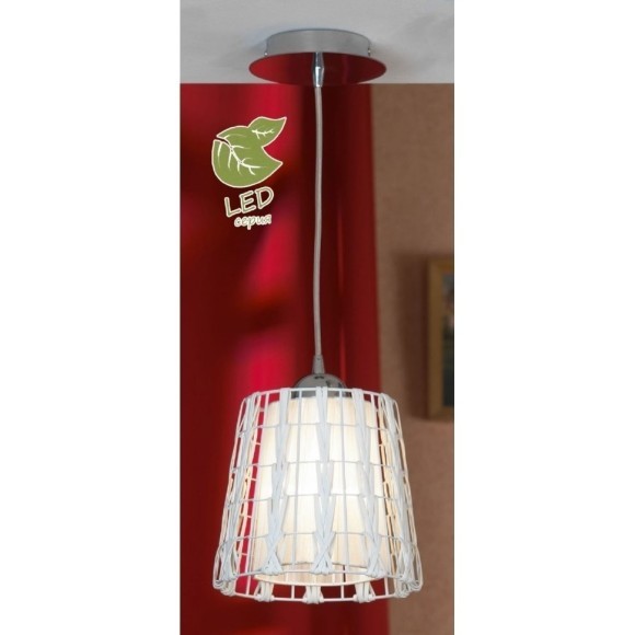 Подвесной светильник с 1 плафоном Lussole GRLSX-4106-01 Fenigli IP21 под лампу 1xE27 11W