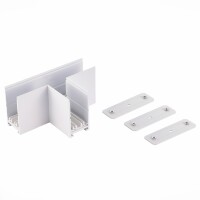 ST Luce ST015.522.22H T-образный белый соединитель для накладных и подвесных шинопроводов серии Skyline 220