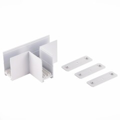 ST Luce ST015.522.22H T-образный белый соединитель для накладных и подвесных шинопроводов серии Skyline 220