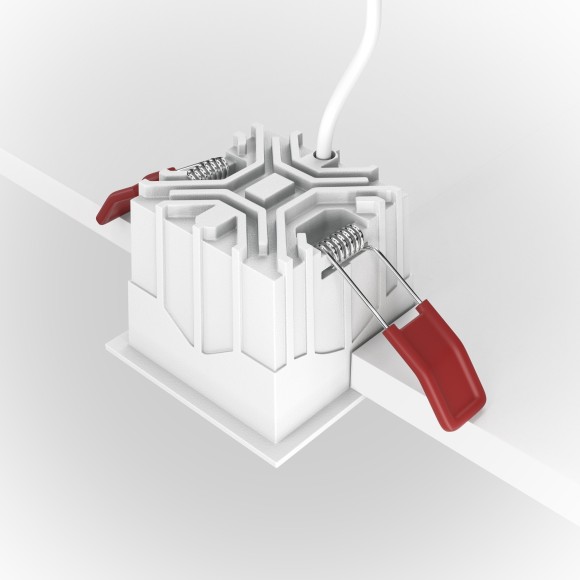 Встраиваемый светильник Maytoni DL043-01-10W4K-D-SQ-WB Alfa LED светодиодный LED 10W