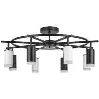 Люстра на штанге Lightstar LR7183743640 Rullo под лампы 8xGU10 400W