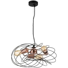 Люстра подвесная Lussole GRLSP-8246 BROOKS IP21 под лампы 3xE27 30W