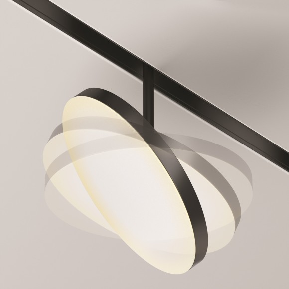 TR131-4-15W-DS-B Трековый магнитный SMART (App, Bluetooth Mesh, Алиса) светодиодный светильник Maytoni Exility CRI90+ 2700-6000К 707Лм 120° 15Вт