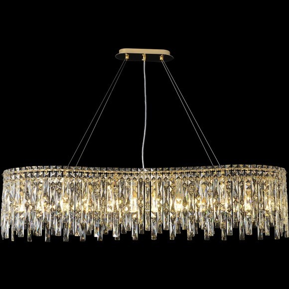 Люстра Crystal Lux ABRIL SP12 L1200 GOLD 0021/312L