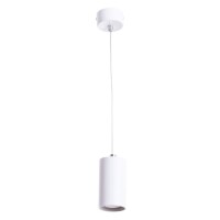 Подвесной светильник цилиндр Arte Lamp A1516SP-1WH CANOPUS под лампу 1xGU10 35W