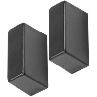 Заглушки торцевые 2шт черные Due Hermes Lightstar 510167