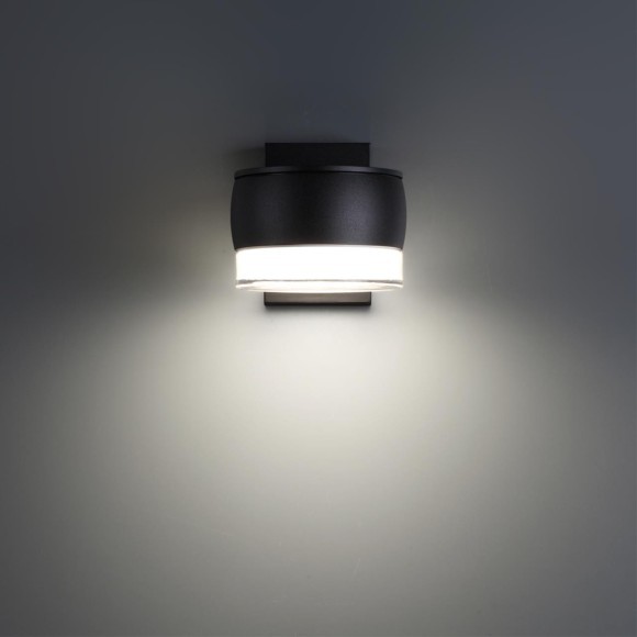 Уличный настенный светильник с переключателем цветовой температуры и влагозащитой IP65 Novotech LED 16W 100-240V 2700К/3200К/4000К ESTIMA 359719