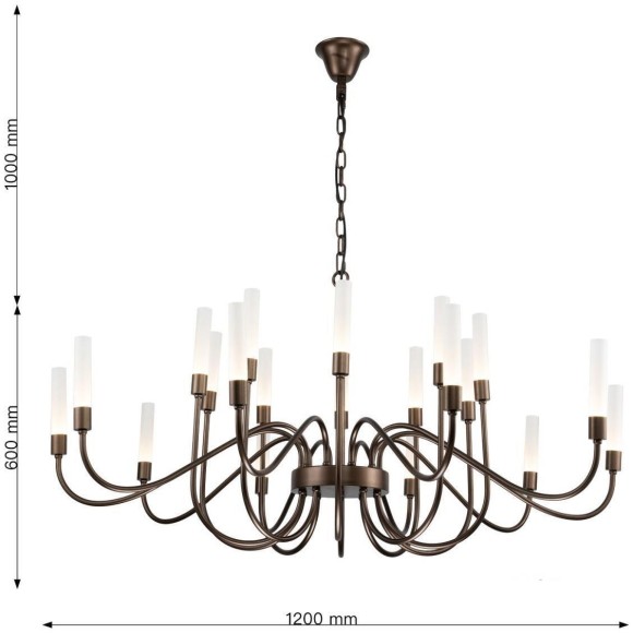 Подвесная люстра Tentacoli 3014-20P