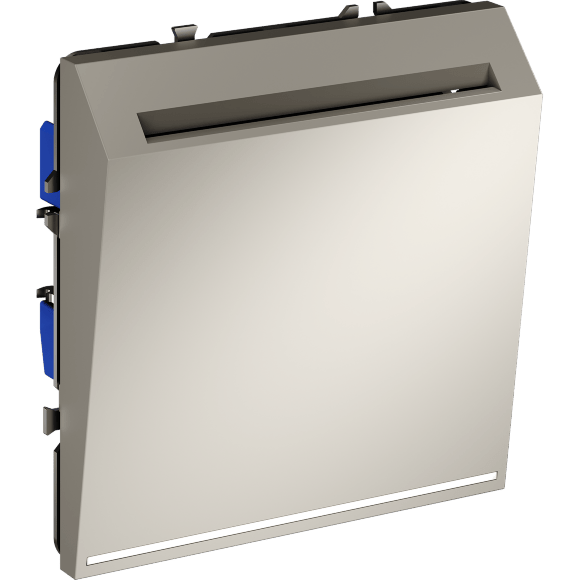 VLS010703 Выключатель карточный (питания) для отеля 16 ампер (3500 Ватт) кашемирового цвета VOLTUM S70 (кашемир)