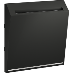 VLS002607 Накладка для выключателя питания карточного для отелей графитового цвета VOLTUM S70 (графит)