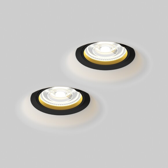 Lightstar Anello 112007 Встраиваемый безрамочный светильник для натяжного потолка с черным кольцом, без цоколей в комплекте, под лампы GU10, GU5.3 или модули формата MR16 Lightstar Anello 112007 Встраиваемый безрамочный светильник для натяжного потолка с черным кольцом, без цоколей в комплекте, под лампы GU10, GU5.3 или модули формата MR16