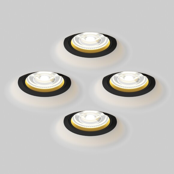 Lightstar Anello 112007 Встраиваемый безрамочный светильник для натяжного потолка с черным кольцом, без цоколей в комплекте, под лампы GU10, GU5.3 или модули формата MR16 Lightstar Anello 112007 Встраиваемый безрамочный светильник для натяжного потолка с черным кольцом, без цоколей в комплекте, под лампы GU10, GU5.3 или модули формата MR16