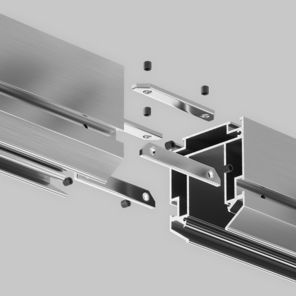 Комплект из 2 прямых соединителей (только для шины арт TRX034-SCH-422B!) TRA034C-MP-1