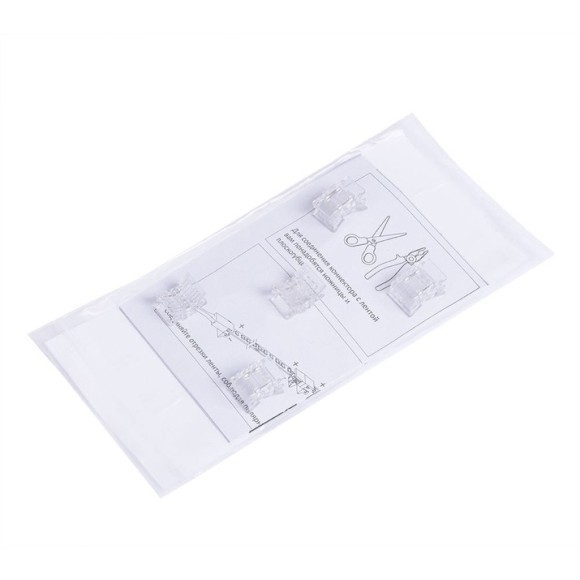 Коннектор (5 шт) токопроводящий для 10мм светодиодной (240 и 120 LED/M) ленты Arte Lamp STRIP-ACCESSORIES A32-10-1CCT